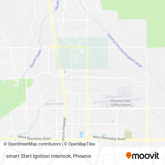 smart Start Ignition Interlock map