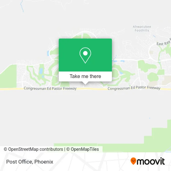 Post Office map