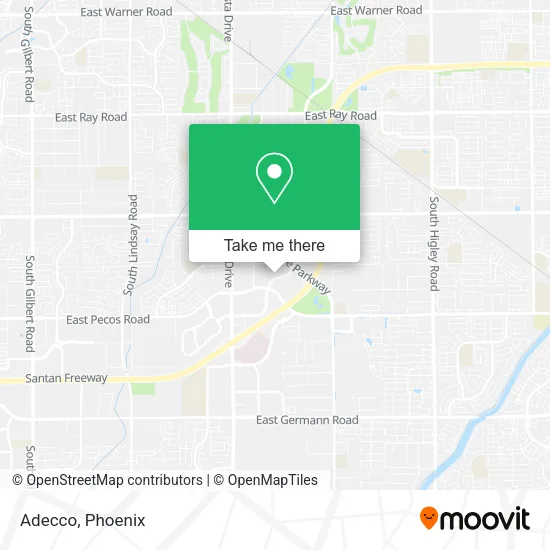 Adecco map