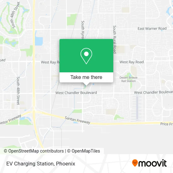 EV Charging Station map