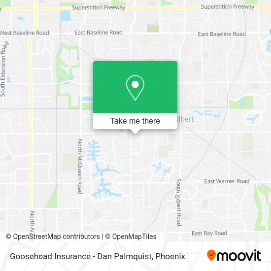 Goosehead Insurance - Dan Palmquist map