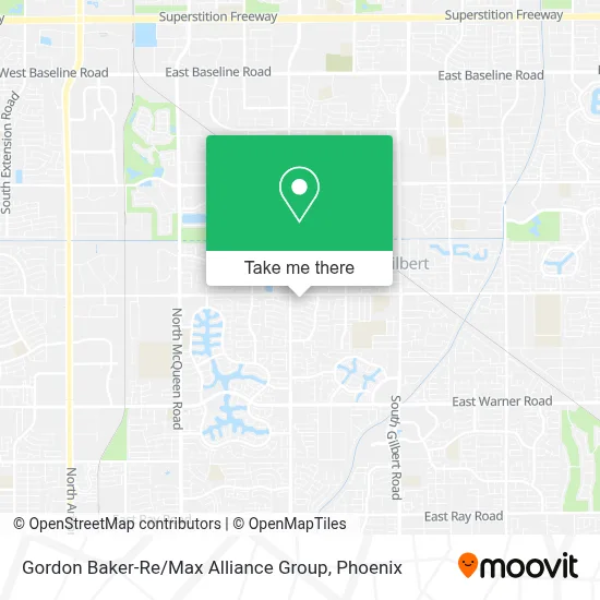Gordon Baker-Re / Max Alliance Group map