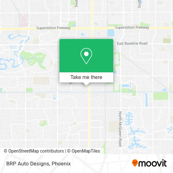 Mapa de BRP Auto Designs