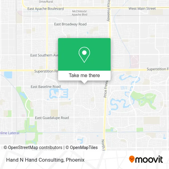 Hand N Hand Consulting map