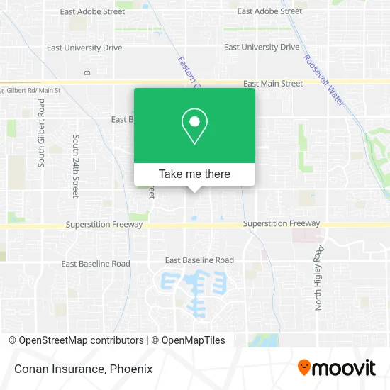 Conan Insurance map