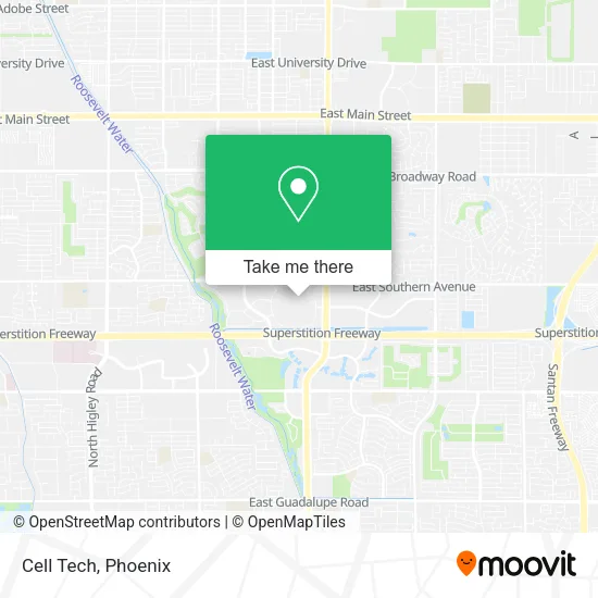 Cell Tech map