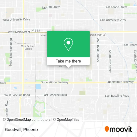 Goodwill map