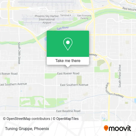 Tuning Gruppe map