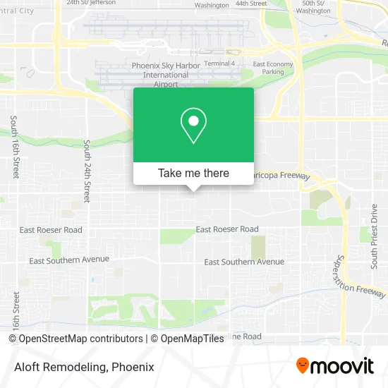 Aloft Remodeling map