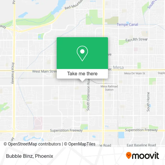 Mapa de Bubble Binz