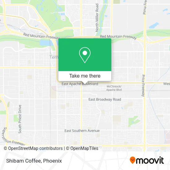 Shibam Coffee map