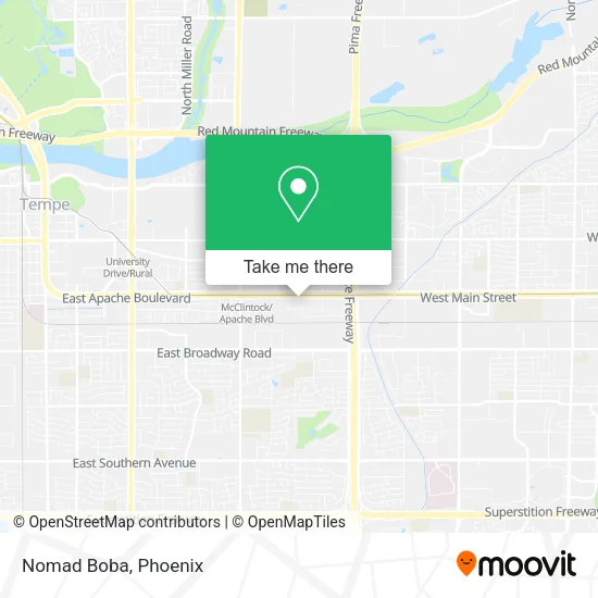 Mapa de Nomad Boba