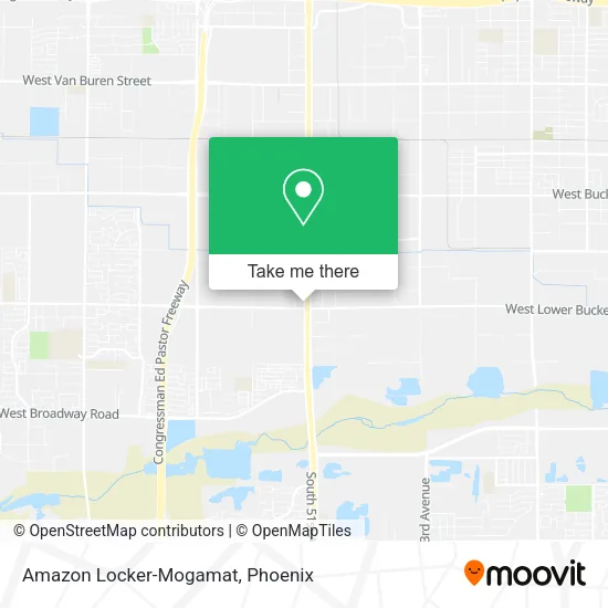 Mapa de Amazon Locker-Mogamat