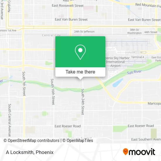 A Locksmith map