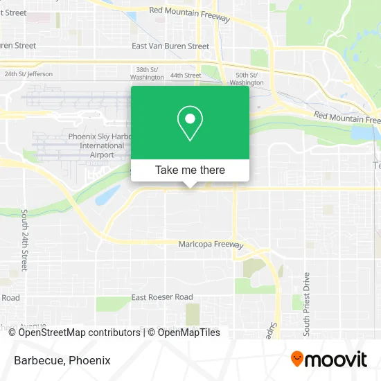 Barbecue map