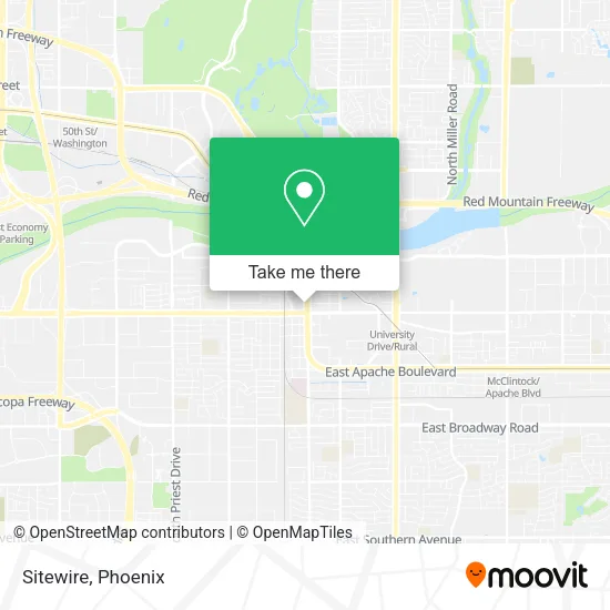 Sitewire map