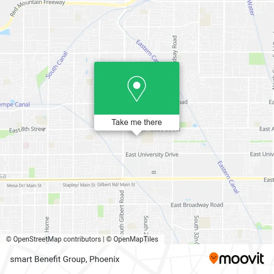 smart Benefit Group map