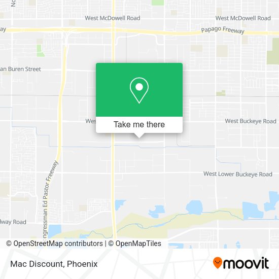 Mac Discount map
