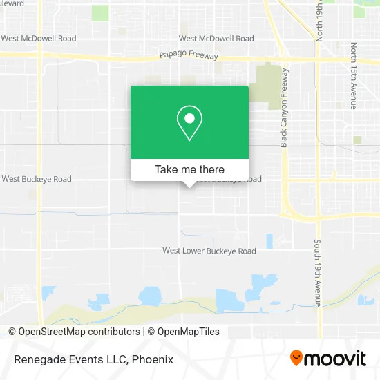 Renegade Events LLC map