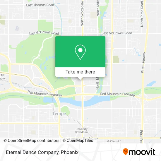 Eternal Dance Company map