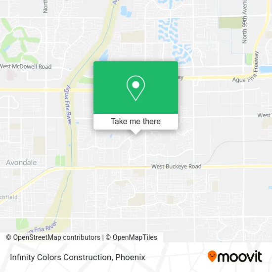Infinity Colors Construction map