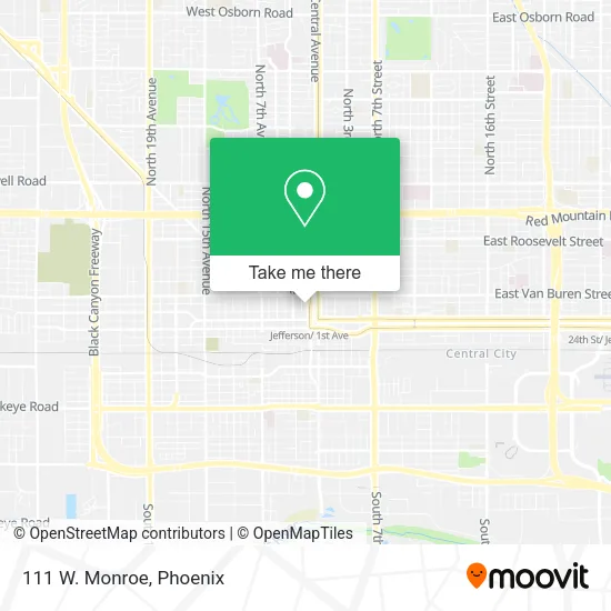 111 W. Monroe map