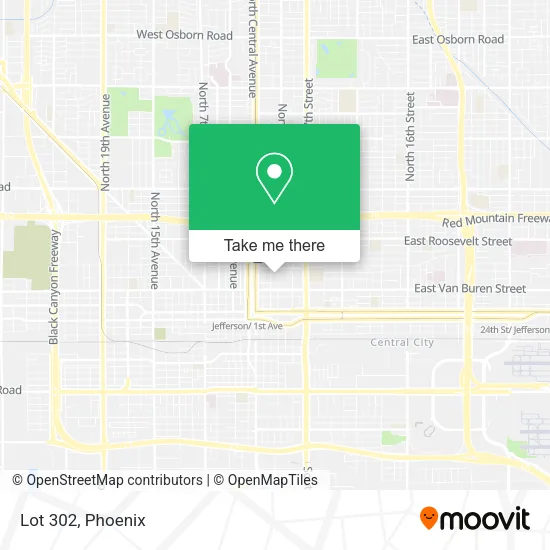 Lot 302 map