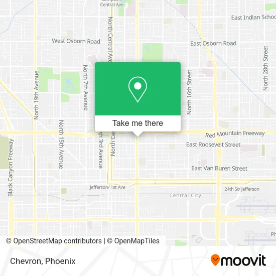 Chevron map