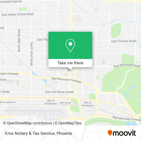Ems Notary & Tax Service map