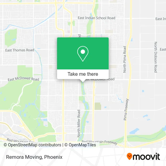 Remora Moving map