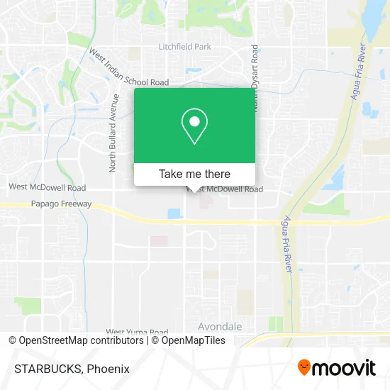 STARBUCKS map