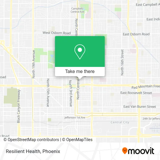 Resilient Health map