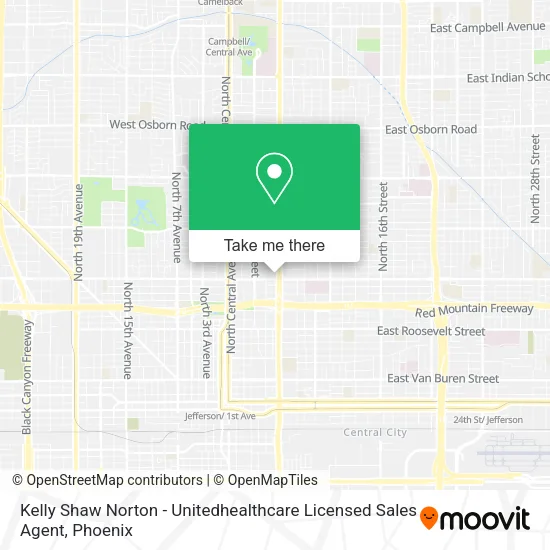 Kelly Shaw Norton - Unitedhealthcare Licensed Sales Agent map
