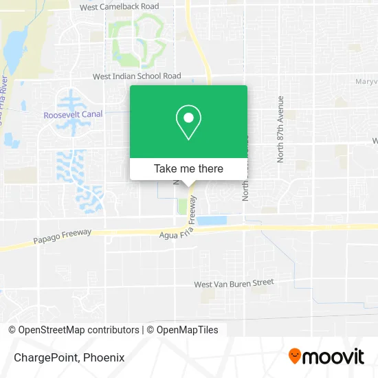 ChargePoint map