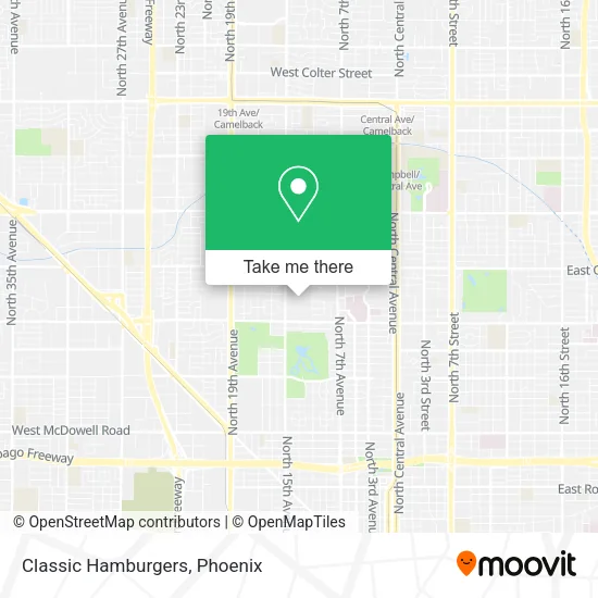 Classic Hamburgers map
