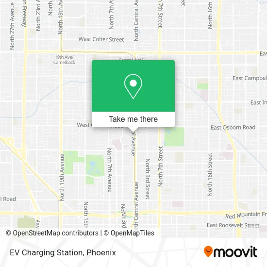 EV Charging Station map