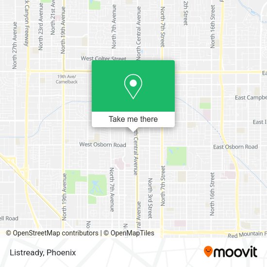 Listready map