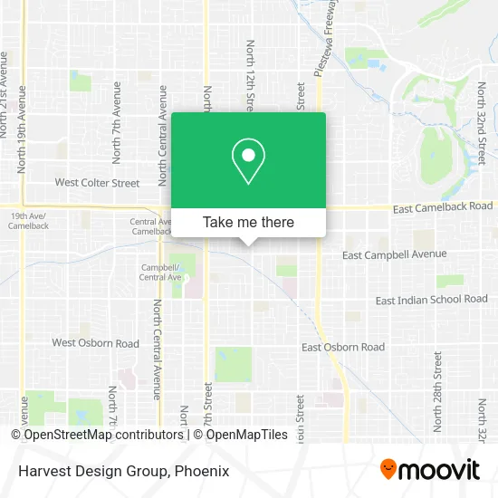 Harvest Design Group map