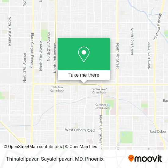 Thihalolipavan Sayalolipavan, MD map