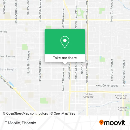 T-Mobile map