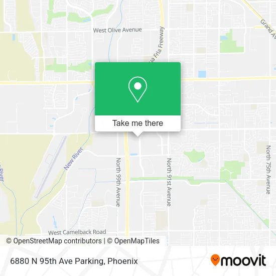 6880 N 95th Ave Parking map