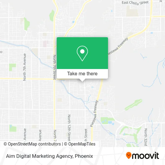 Aim Digital Marketing Agency map