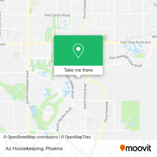 Az Housekeeping map