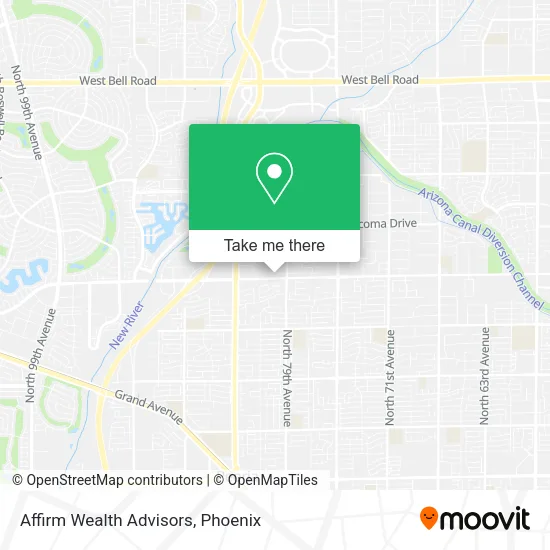 Affirm Wealth Advisors map