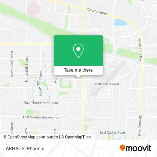 ARHAUS map