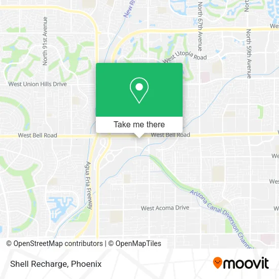 Shell Recharge map