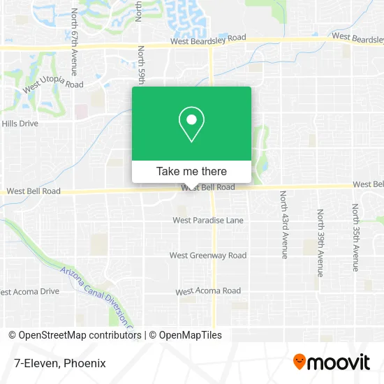 7-Eleven map
