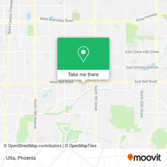 Ulta map