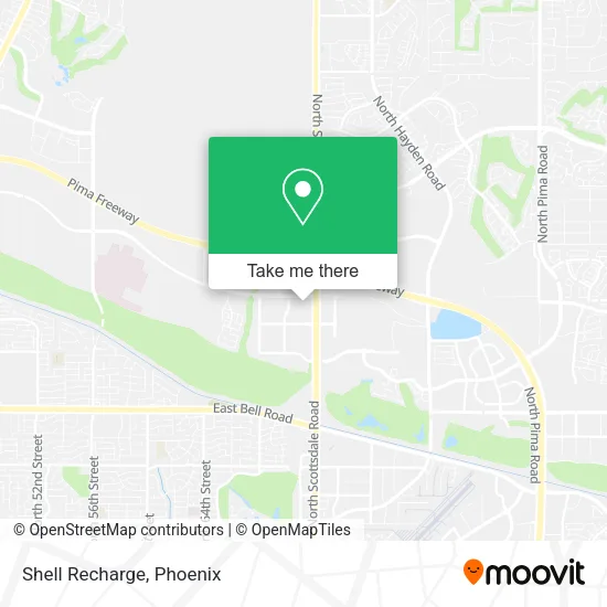 Shell Recharge map