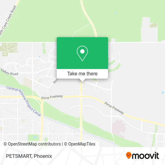 PETSMART map